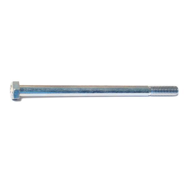 Midwest Fastener Grade 2, 3/8"-16 Hex Head Cap Screw, Zinc Plated Steel, 6 in L, 50 PK 00068 - main